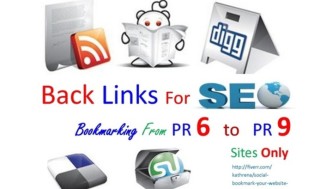 I will maNuALLy Social BoOkMarRK From 20 plus high Pr9 To Pr6 for SEO