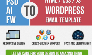 I will convert PSD to Html / Html5 And Psd to WordPress